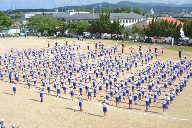 全校ラジオ体操