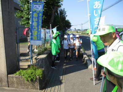 ６月あいさつ運動１